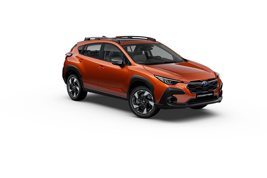 Subaru Crosstrek màu cam ánh đỏ