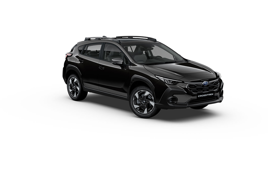 Subaru Crosstrek màu đen pha lê