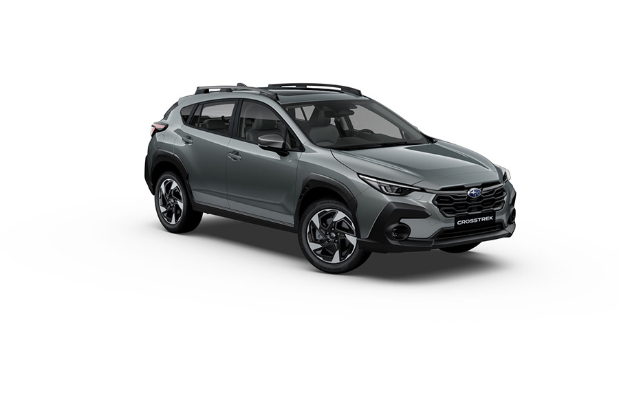 Subaru Crosstrek màu xanh ghi ánh kim